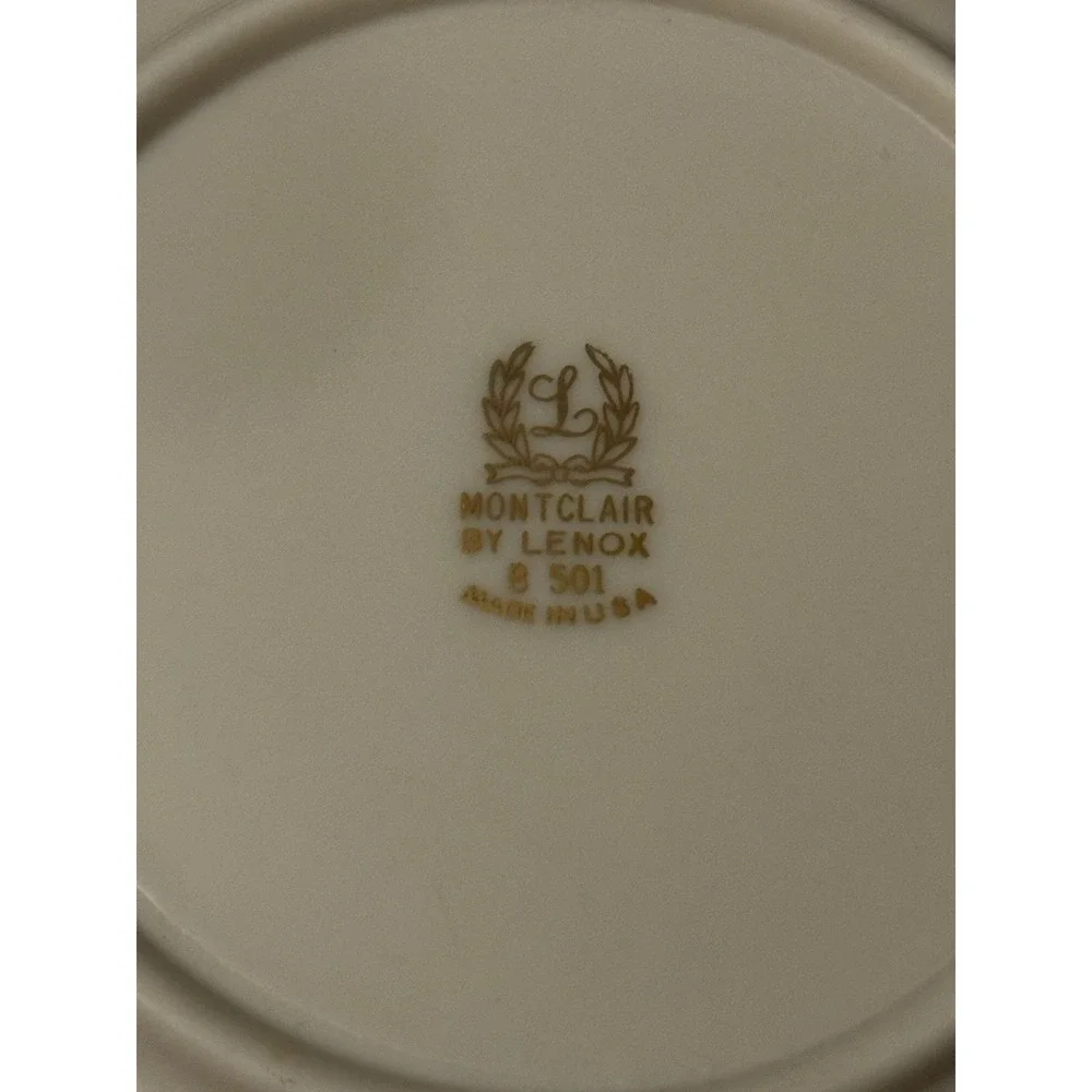 Set of 12‎ Montclair by Lenox Bread & Butter Plate 6.25